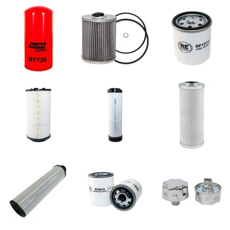 ABG TITAN 473 Filter Service Kit w/Deutz BF 6M1012 Eng.