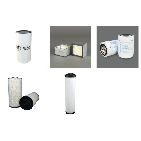 ABG TITAN 6820 Filter Service Kit Air Oil Fuel Filters w/Deutz BF 6M1013EC Eng.