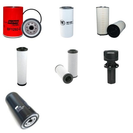 ABG TITAN 7820 Filter Service Kit w/Deutz TCD 2013L06 2V Eng.