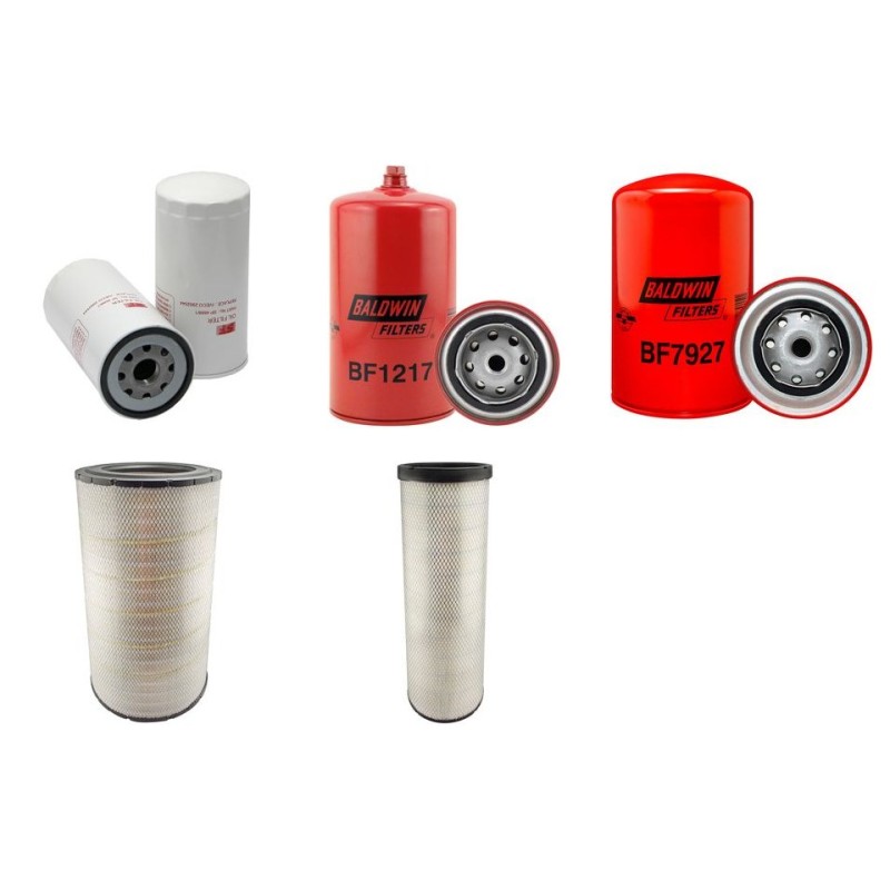 Filter kit for Case 9010 AFS with Iveco CURSOR Engine  YR 2008-