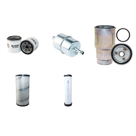 AHLMANN AF 1200 Filter Service Kit Air Oil Fuel Filters w/Cummins 83.3 Eng.