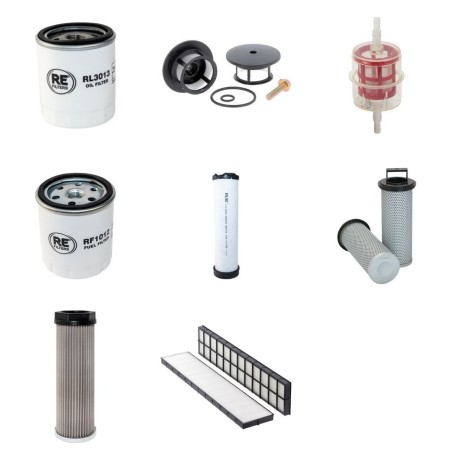 AHLMANN AL 70 E Filter Service Kit w/Deutz BF 4L1011 Eng.