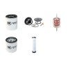 AHLMANN AL 70 E Filter Service Kit Air Oil Fuel Filters w/Deutz BF 4L1011 Eng.