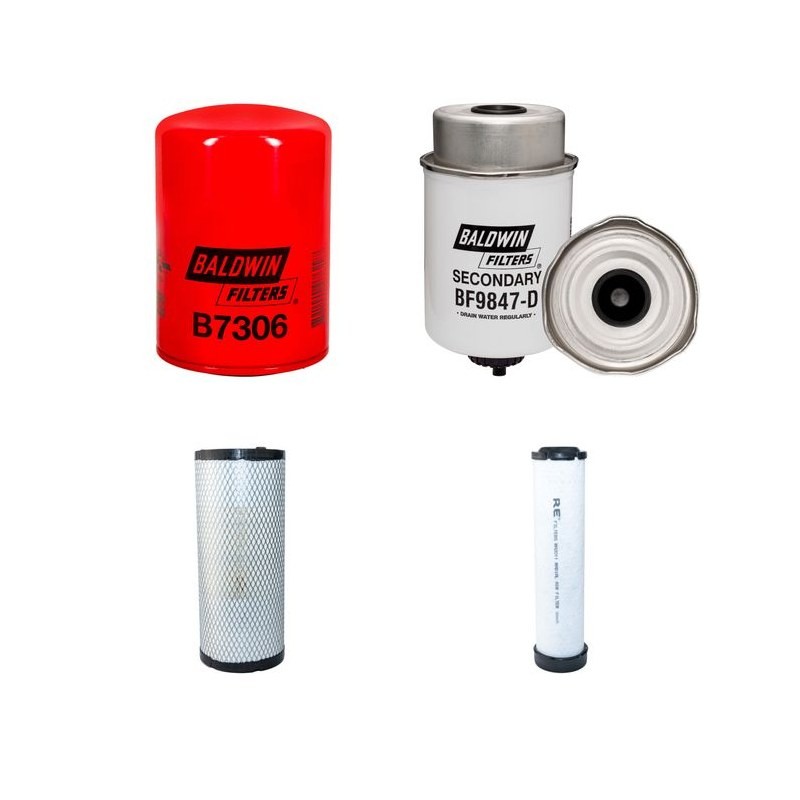 AHLMANN AX 70 Filter Service Kit w/JOHN DEERE 4024HF295 Eng.   YR  2008-