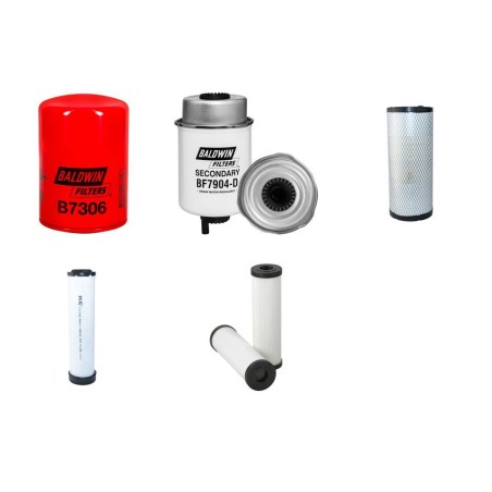 AHLMANN AX 100 Filter Service Kit withJohn Deere 4024T456015 Eng 2008-