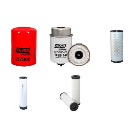 AHLMANN AX 700 Filter Service Kit w/JOHN DEERE 4024HF295 Eng.   YR  2012-