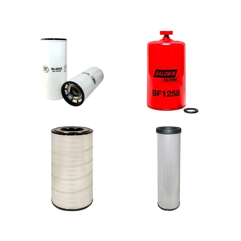 CASE 9350 RCS Filter Service Kit Air Oil Fuel Filters w/Cummins M11 Eng.     310 CH