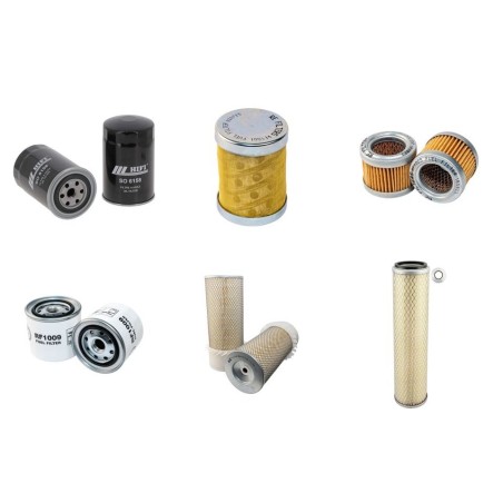 AICHI SP 21 AJ/HCP Filter Service Kit Air Oil Fuel Filters w/Isuzu 4LE2 Eng.   YR  2008-