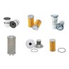 AIRMAN AX 25 Filter Service Kit w/Isuzu 3KR2 Eng.