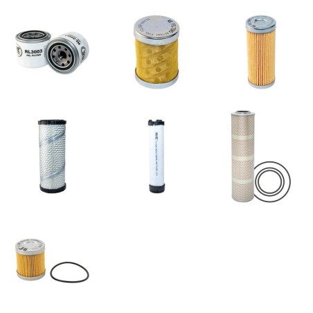 AIRMAN AX 29U Filter Service Kit withIsuzu 3Ld1 Eng 2002-