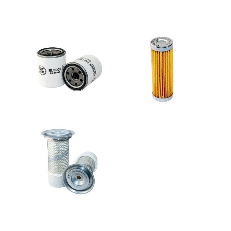 AIRMAN AX 30 Filter Service Kit Air Oil Fuel Filters w/Isuzu 3KR2 Eng.