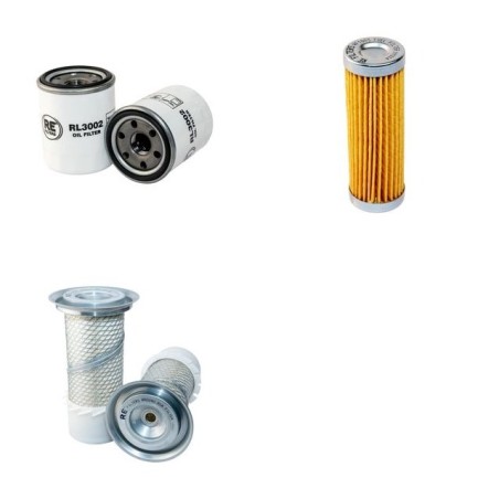 AIRMAN AX 30 Filter Service Kit Air Oil Fuel Filters w/Isuzu 3KR2 Eng.