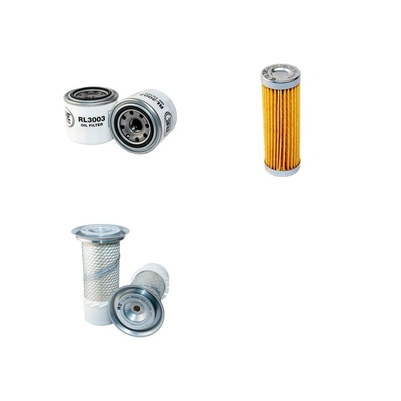 AIRMAN AX 30 Filter Service Kit Air Oil Fuel Filters w/Kubota Eng.