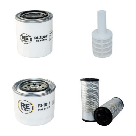 AIRMAN AX 33U-6A Filter Service Kit Air Oil Fuel Filters w/Yanmar 3TNV88 Eng.   YR  2014-