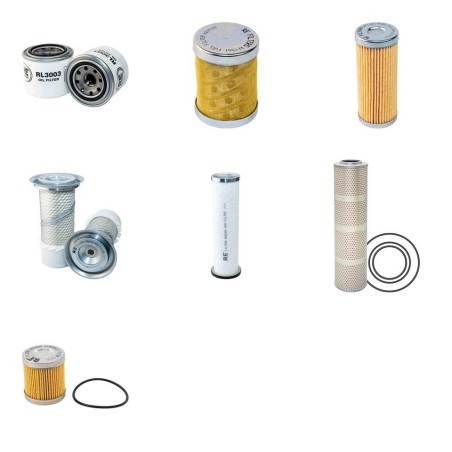 AIRMAN AX 50U Filter Service Kit withIsuzu 4L Eng