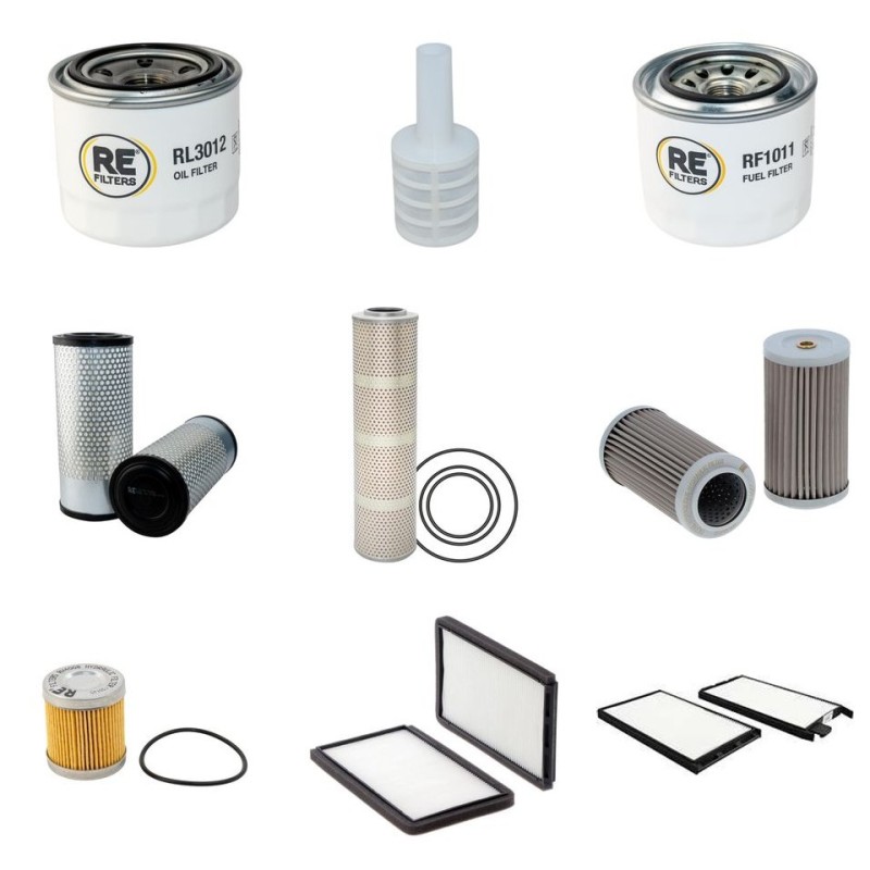 AIRMAN AX 55U-6A Filter Service Kit withYanmar 4Tnv-88 Eng