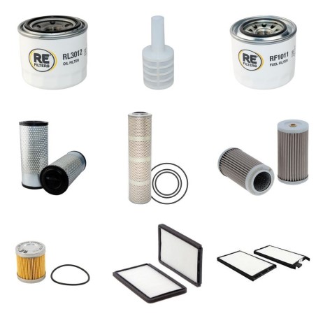 AIRMAN AX 55U-6A Filter Service Kit withYanmar 4Tnv-88 Eng