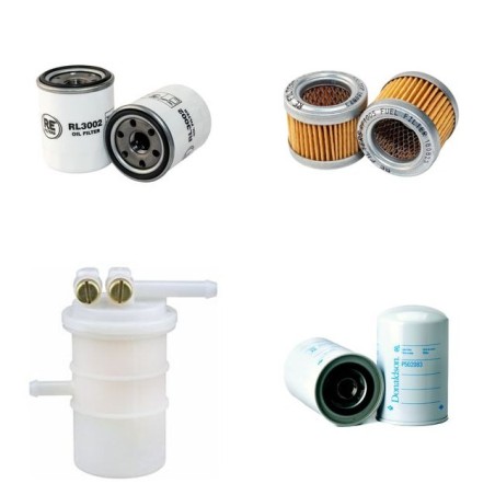 AIRMAN HM 35S Filter Service Kit withMitsubsihi K4E Eng