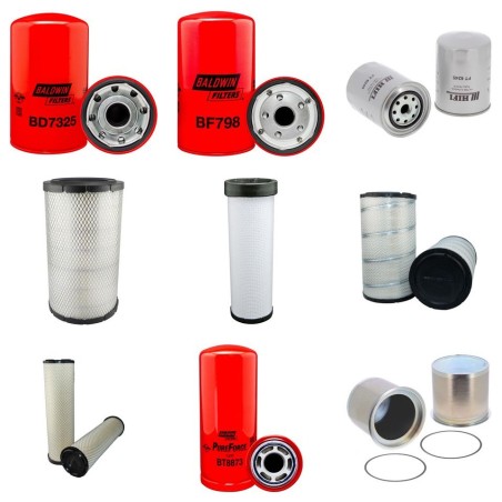 AIRMAN PDS 655 SD-4B1 Filter Service Kit w/HINO J08CV Eng. SN  68-A4B10051-
