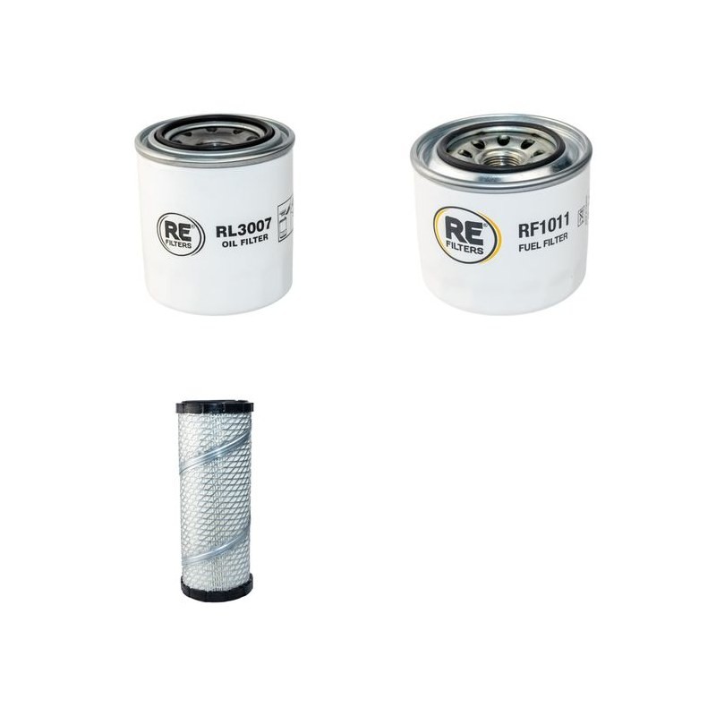 AIRO A 15 JRTD Filter Service Kit Air Oil Fuel Filters w/Yanmar 3TNV88BDYE Eng.   YR  2014