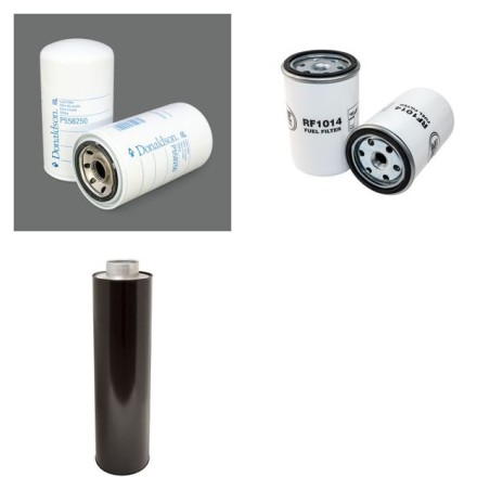 AKERMAN H 7 Filter Service Kit Air Oil Fuel Filters w/VOLVO TD60B Eng.