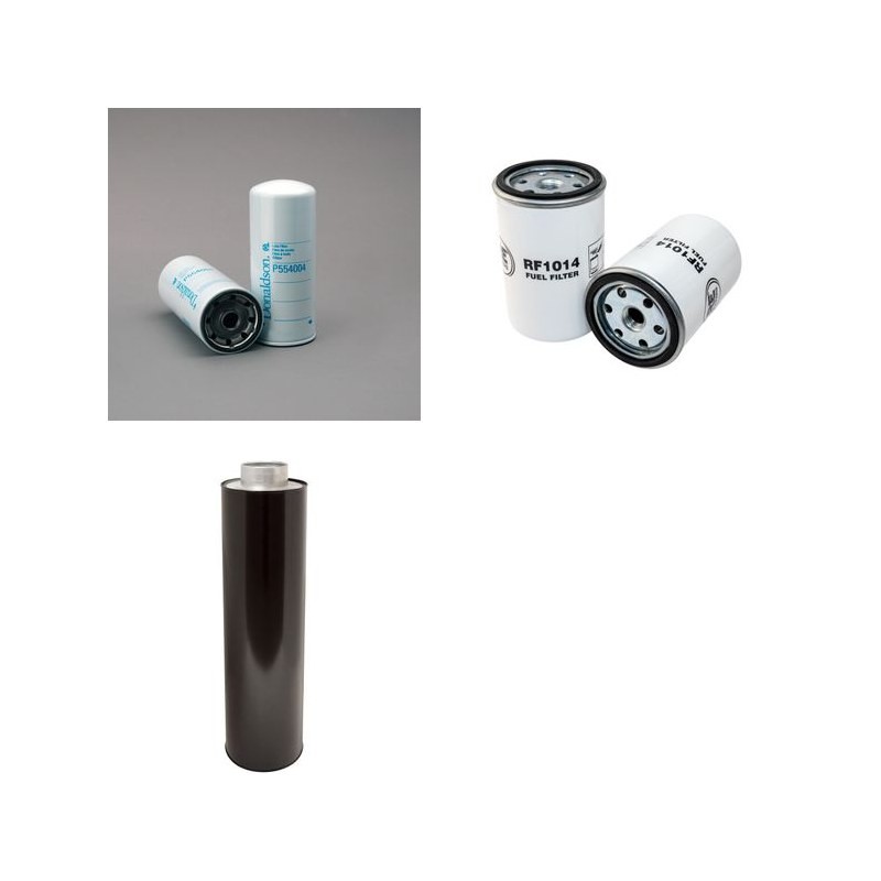 AKERMAN H 7B Filter Service Kit Air Oil Fuel Filters w/VOLVO TD70B Eng.