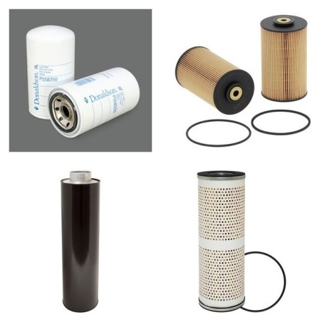 Akerman H16 H16B H16C Filter Service with Volvo TD100A Engines