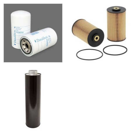 AKERMAN H 16/ B/C Filter Service Kit Air Oil Fuel Filters w/VOLVO TD100A Eng.