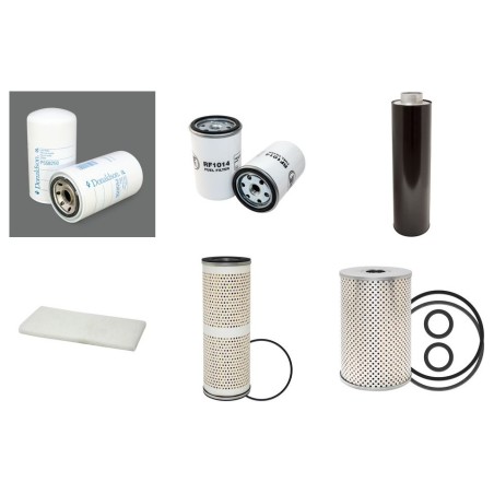 Akerman H16 H16B H16C H16D Filter Service with Volvo TD100B- TD100G Engines