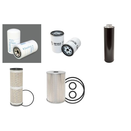 Akerman H25 - H25B - H25C Filter Service with Volvo TD120B- TD121G Engines