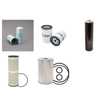 Akerman H25C Filter Service with Volvo TD120FC- TD121L Engines