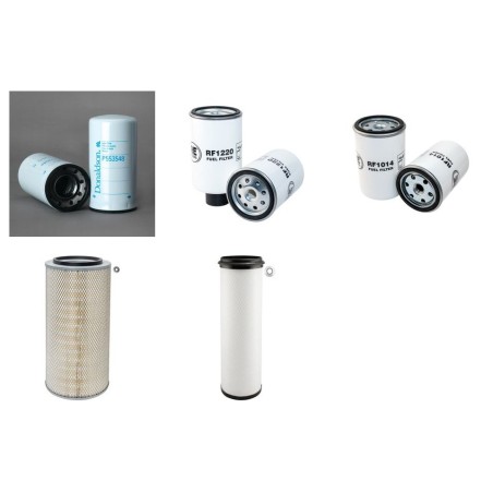 Filter kit for Case CF 80 Air Oil Fuel Filters with Case 6CTA8.3 Engine  YR 2002- 300 CH