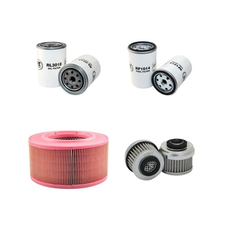 ALPIN DUMPER RALLY Filter Service Kit w/Hatz 3L30C Eng.
