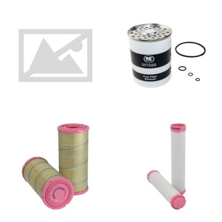 Filter kit for Case CS 68 A with SISU 320.81 Engine  YR 01.99- 75 CH