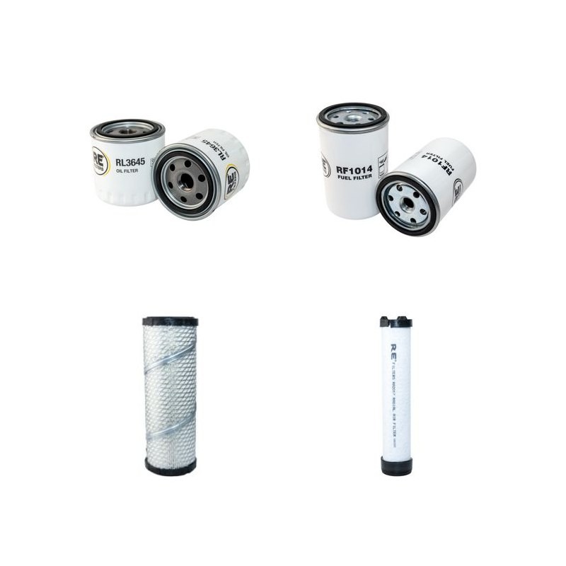 AM3P VM 20 HY Filter Service Kit Air Oil Fuel Filters w/Lombardini LDW1404 Eng.   YR  2012-