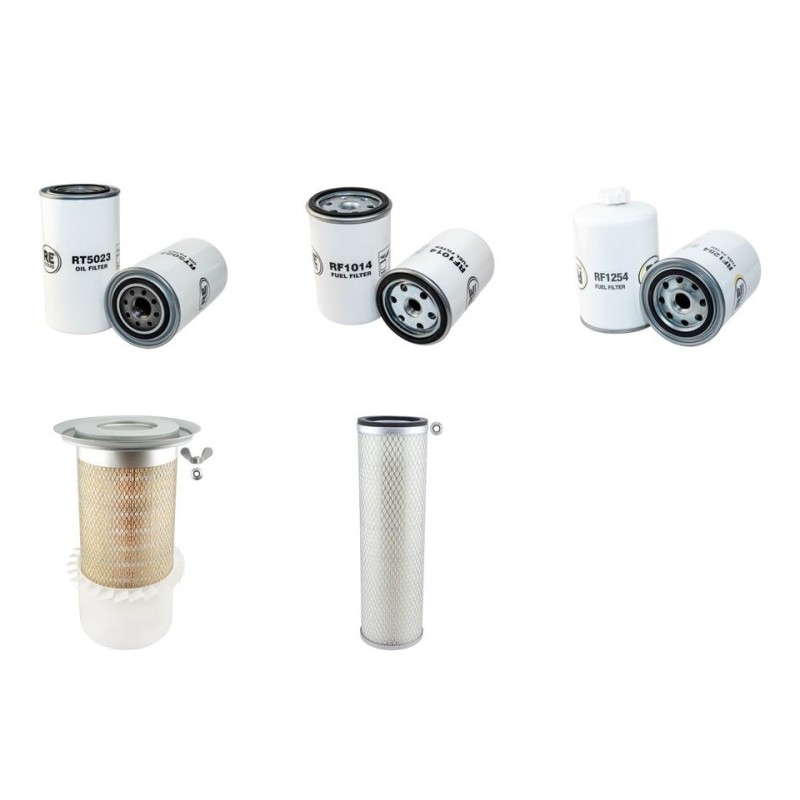 AMMANN AC 110 Filter Service Kit Air Oil Fuel Filters w/Cummins B3.9C Eng.