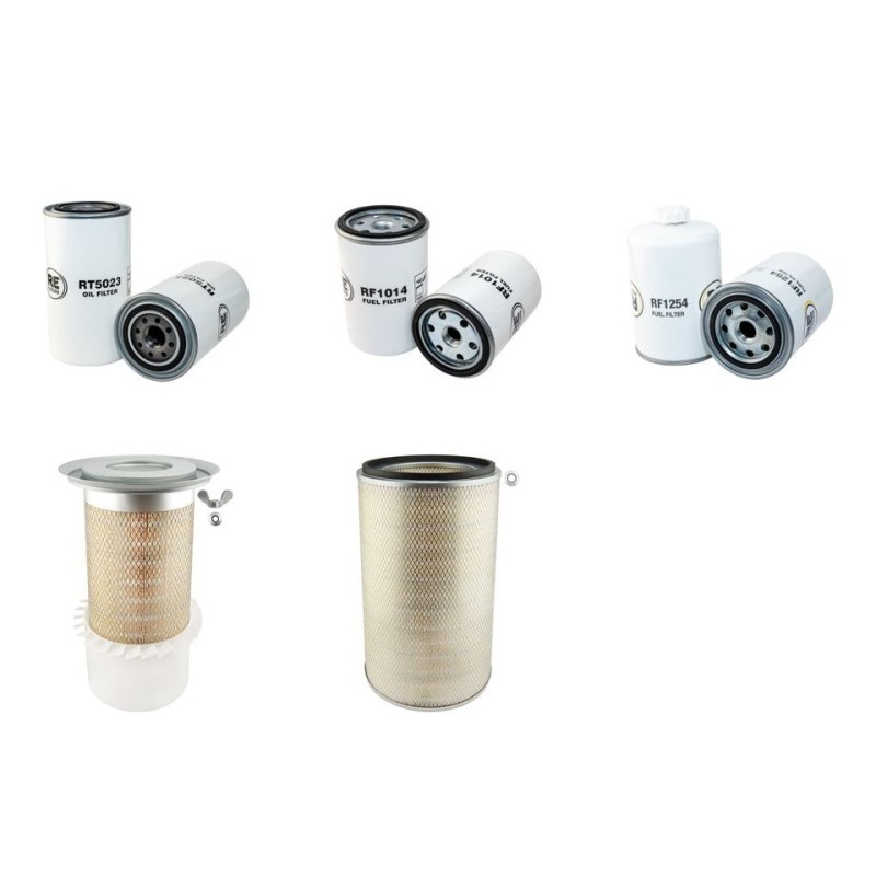 AMMANN AC 120 Filter Service Kit Air Oil Fuel Filters w/Cummins B3.9C Eng.