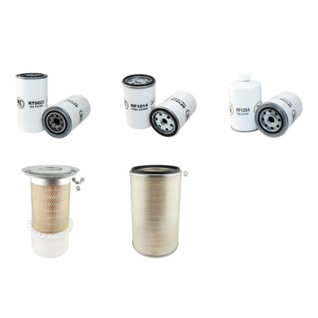 AMMANN AC 120 Filter Service Kit Air Oil Fuel Filters w/Cummins B3.9C Eng.