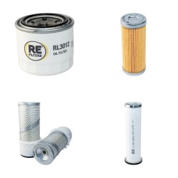 AMMANN AK 16 (K) Filter Service Kit Air Oil Fuel Filters w/Yanmar Eng.