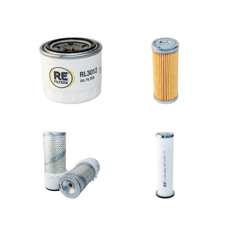 AMMANN AK 16 (K) Filter Service Kit Air Oil Fuel Filters w/Yanmar Eng.