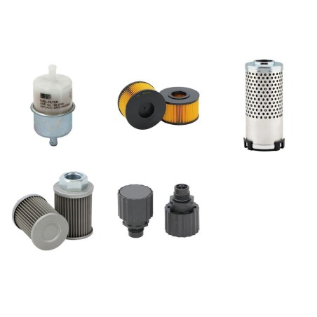 AMMANN AR 65 DEL Filter Service Kit w/HATZ 1B40-TX Eng.   YR  2012-