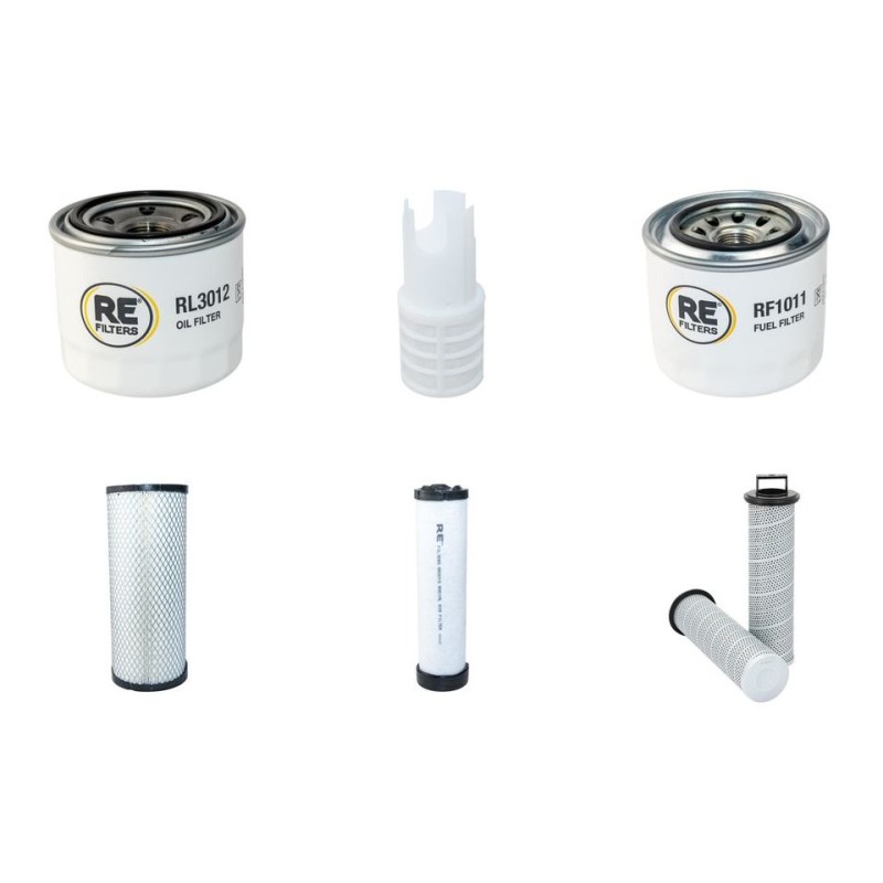 AMMANN ARX 40 (K) Filter Service Kit w/Yanmar 4TNV88 Eng.   YR  2012-