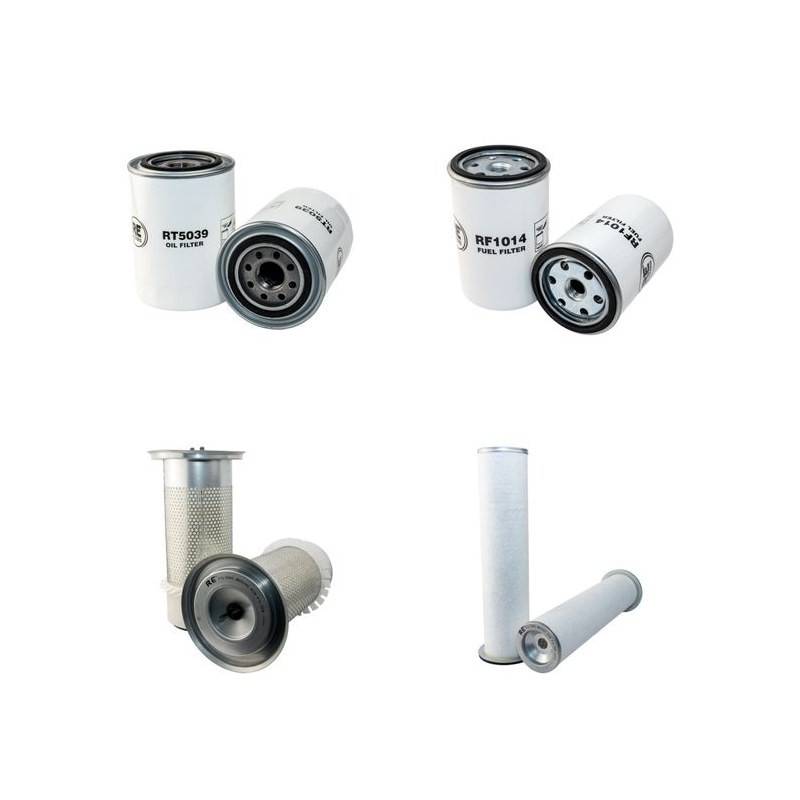 AMMANN ACS 100 Filter Service Kit Air Oil Fuel Filters w/Cummins 4BTA3.9 Eng.