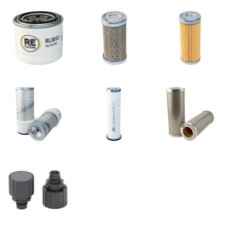 AMMANN AV 16 Filter Service Kit w/Yanmar 3TNE74 Eng.