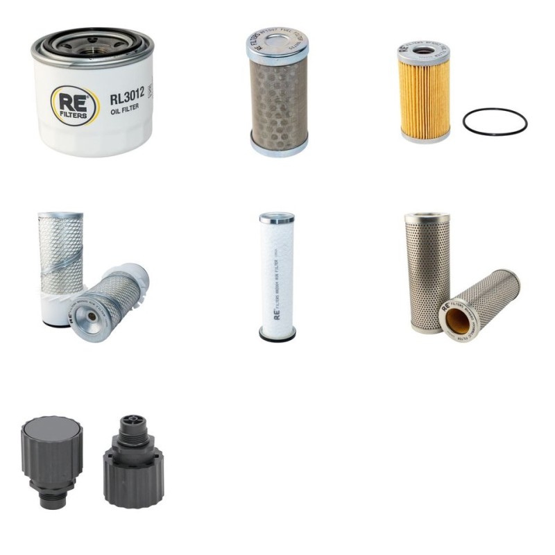 AMMANN AV 23 (E)(K) Filter Service Kit w/Yanmar 3TNE88AMM Eng.