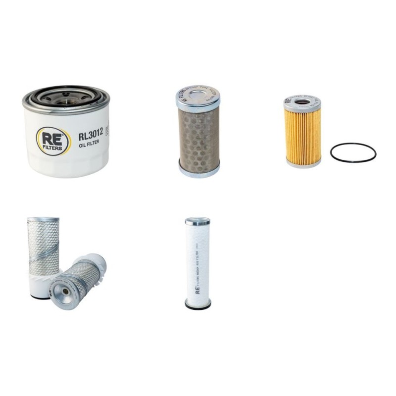 AMMANN AV 23 (E)(K) Filter Service Kit Air Oil Fuel Filters w/Yanmar 3TNE88AMM Eng.