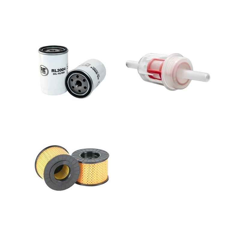 AMMANN AV 26 Filter Service Kit Air Oil Fuel Filters w/HATZ 4W35 Eng.   YR  2004-