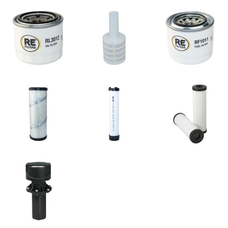 AMMANN AV 32-2 Filter Service Kit w/Yanmar 3TNV88 Eng.