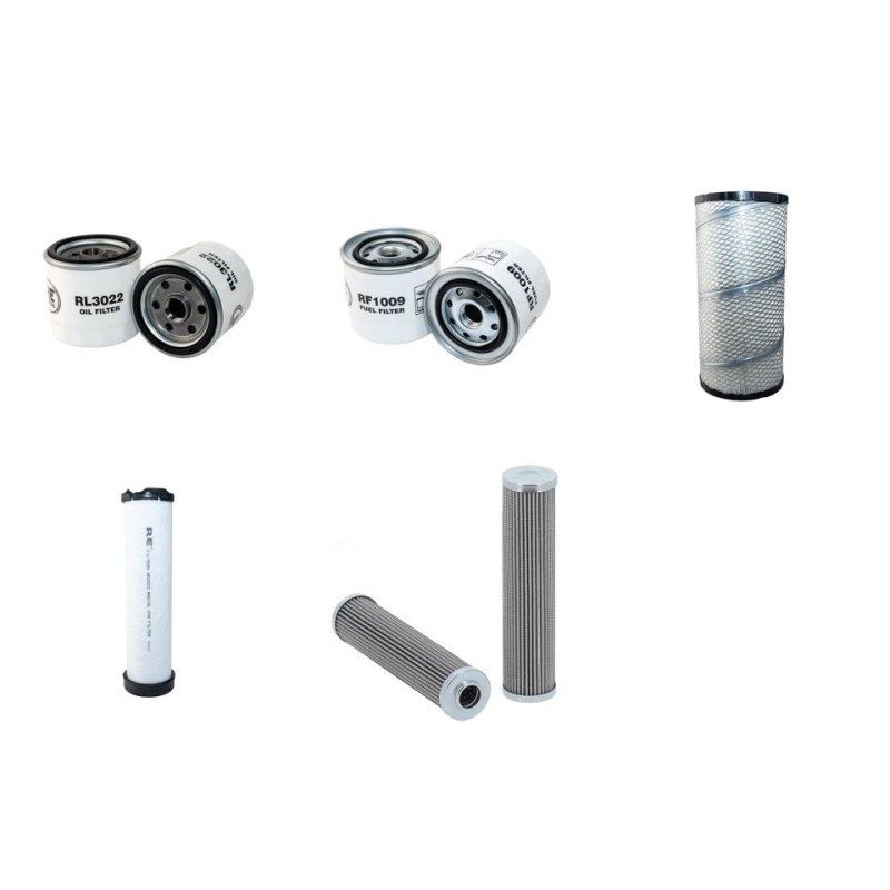 AMMANN AV 85-2 K Filter Service Kit Air Oil Fuel Filters w/Cummins B3.3-C85 Eng.   YR  2006-