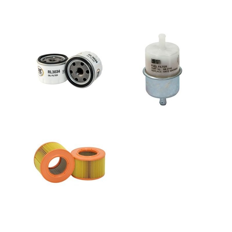 AMMANN AVH 100-20 Filter Service Kit Air Oil Fuel Filters w/FARYMANN 43F Eng.   YR  1998-